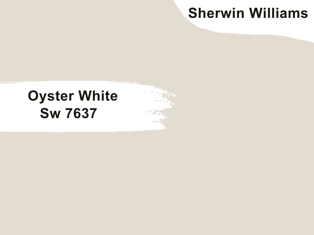 40.Oyster White Sw 7637