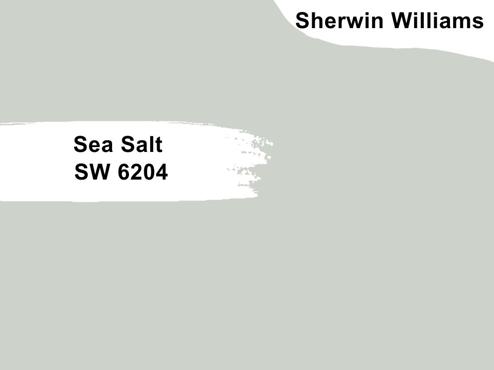 5. Sherwin Williams Sea Salt SW 6204