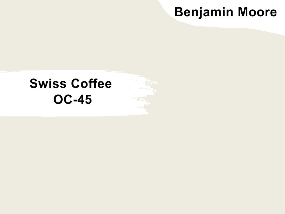 5. Swiss Coffee OC-45