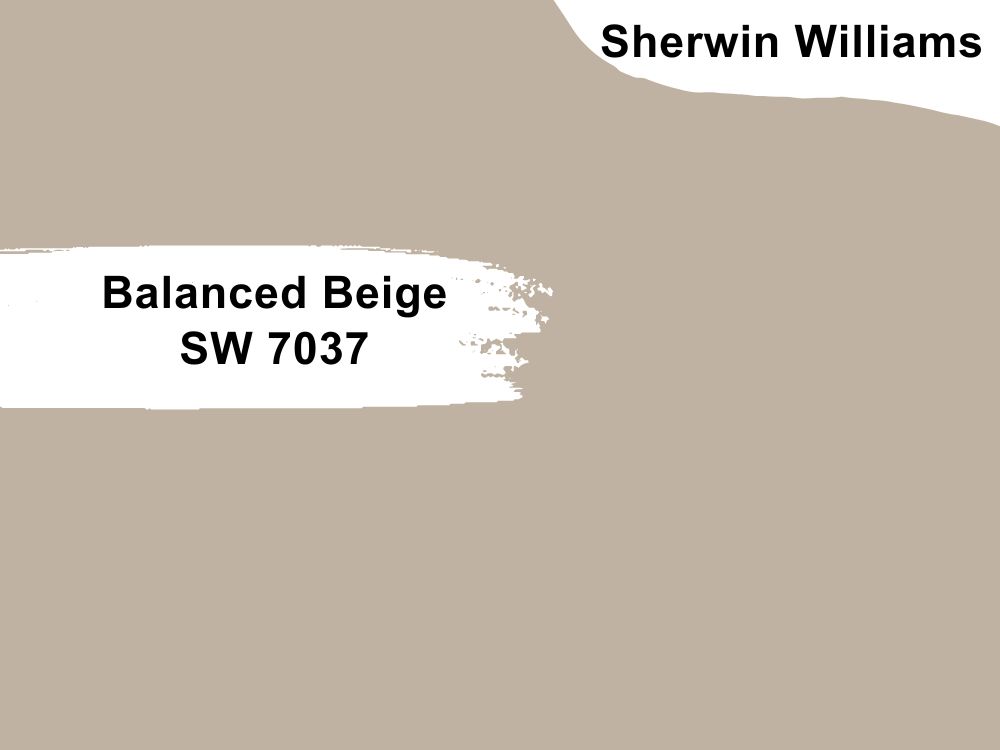 6. Balanced Beige SW 7037