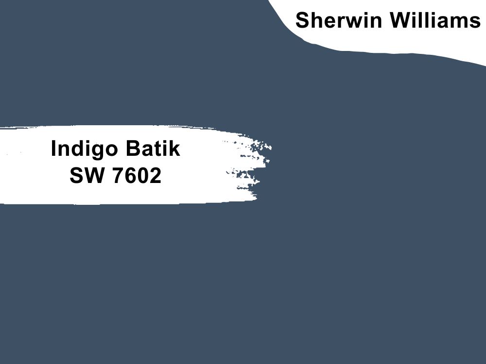 7. Indigo Batik SW 7602