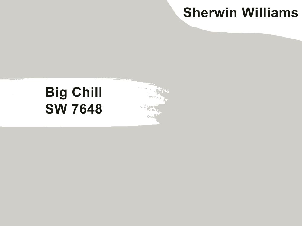 7. Sherwin Williams Big Chill SW 7648