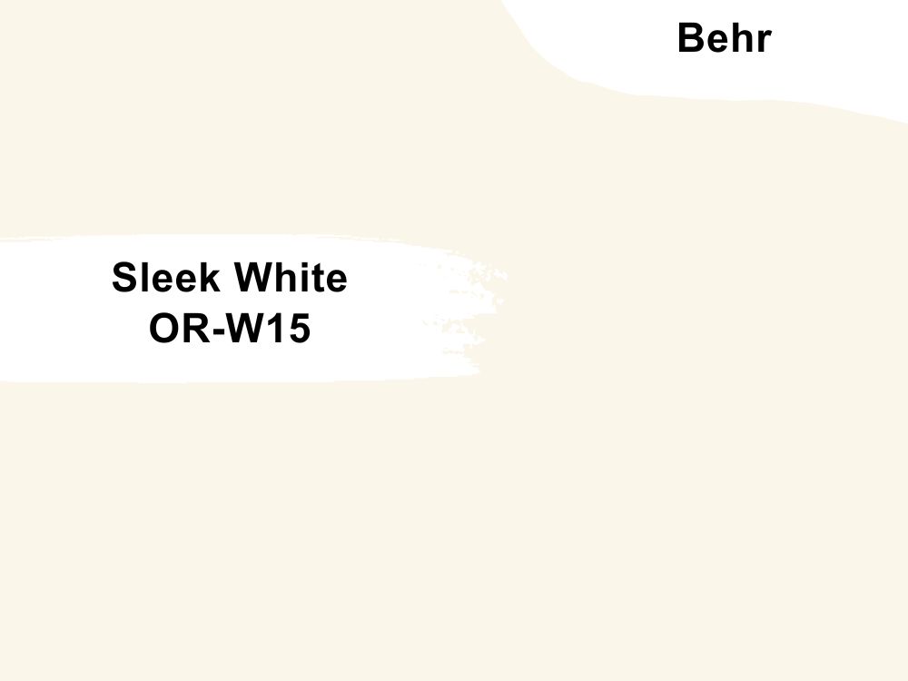 8. Behr Sleek White OR-W15