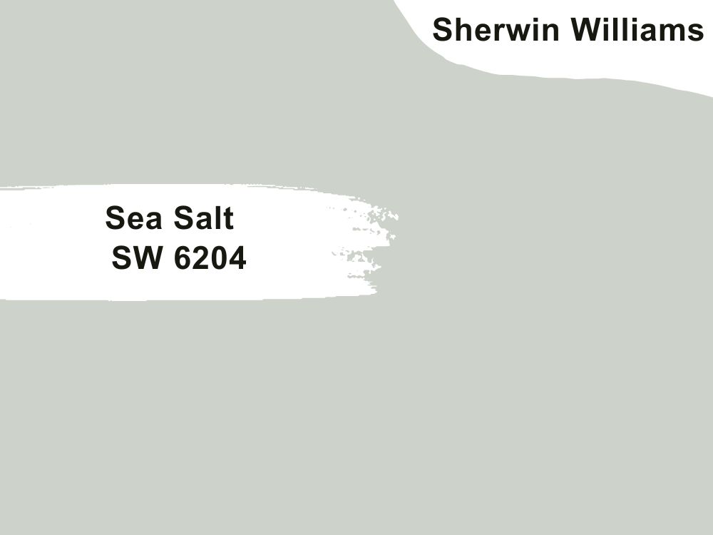8. Sherwin Williams Sea Salt SW 6204