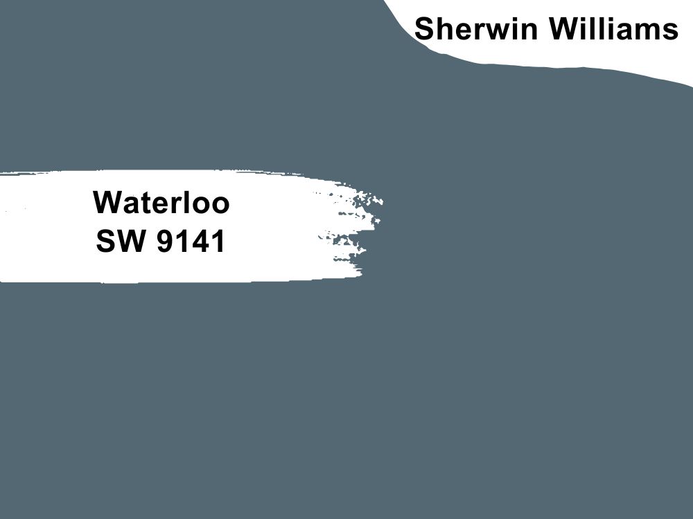 8. Sherwin Williams Waterloo SW 9141