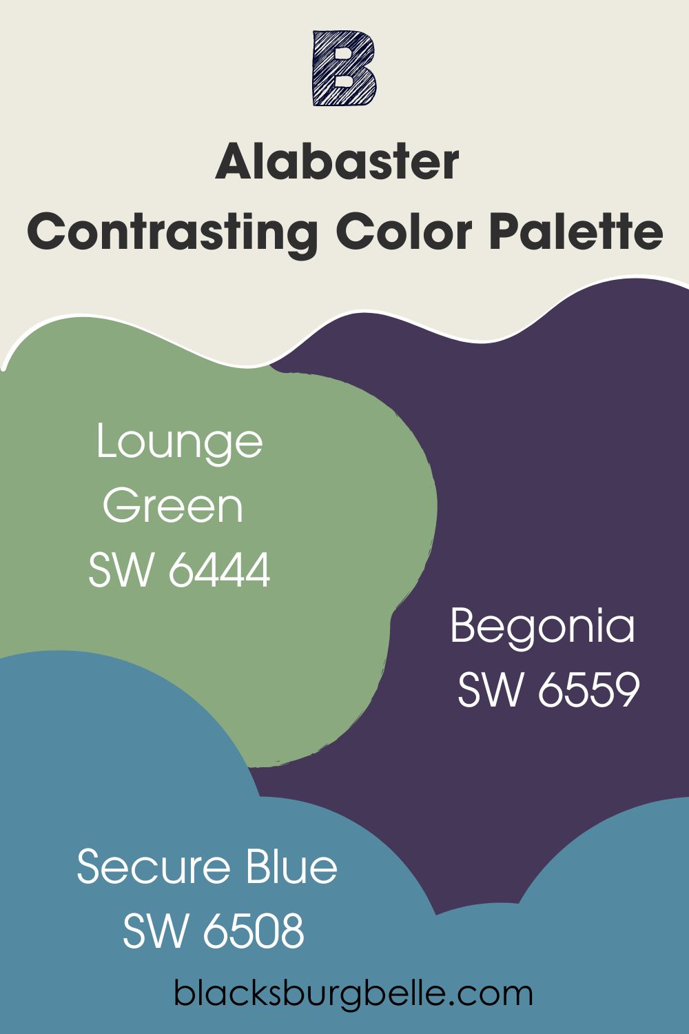 Alabaster Contrasting Color Palette
