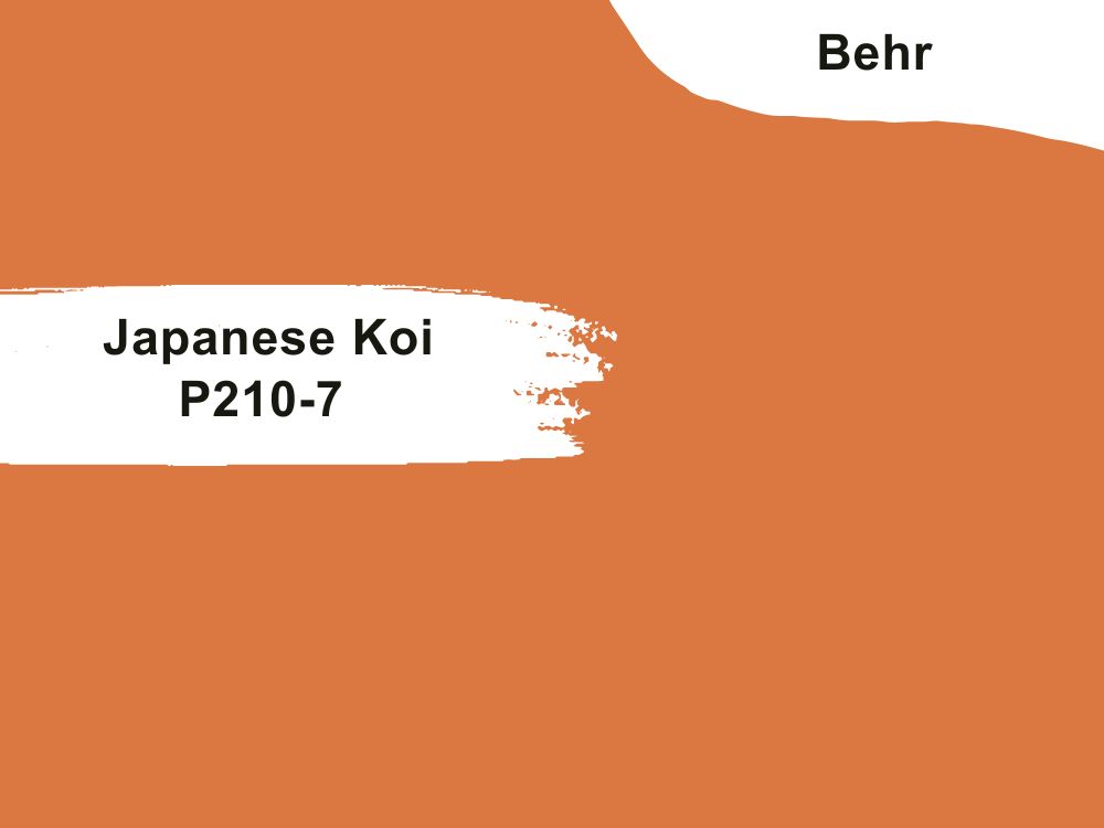 Behr Japanese Koi P210-7
