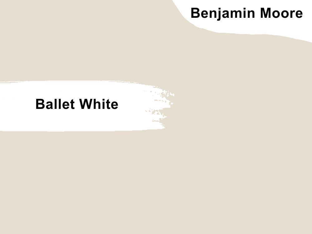 Benjamin Moore Ballet White