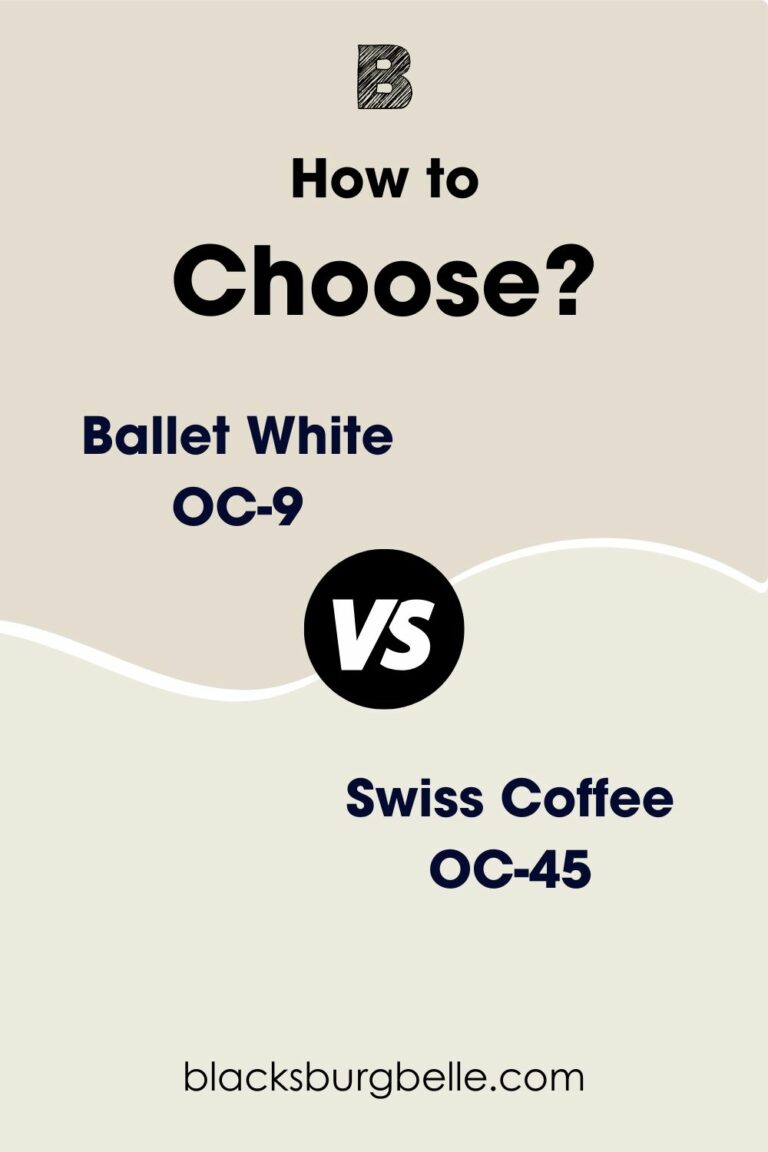 Benjamin Moore Ballet White vs Swiss Coffee How to Choose