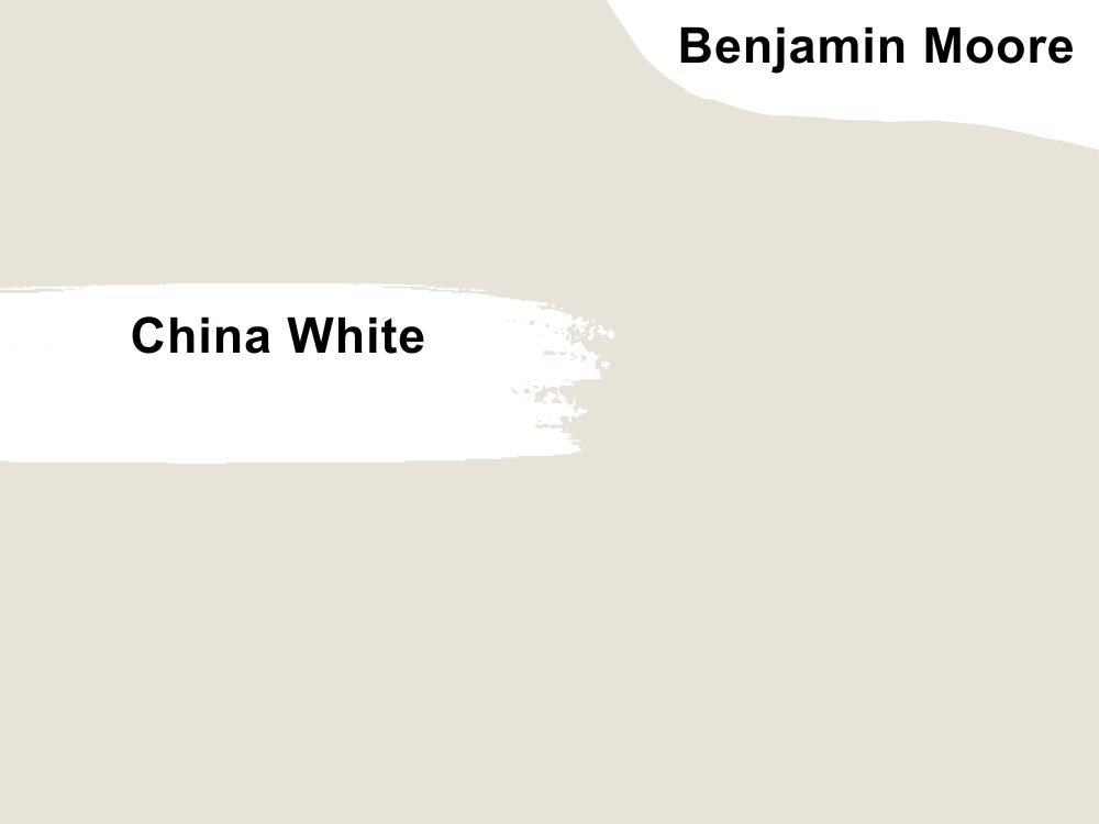 Benjamin Moore China White