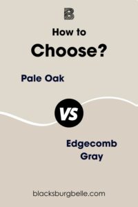 Benjamin Moore Pale Oak Vs. Edgecomb Gray How to Choose