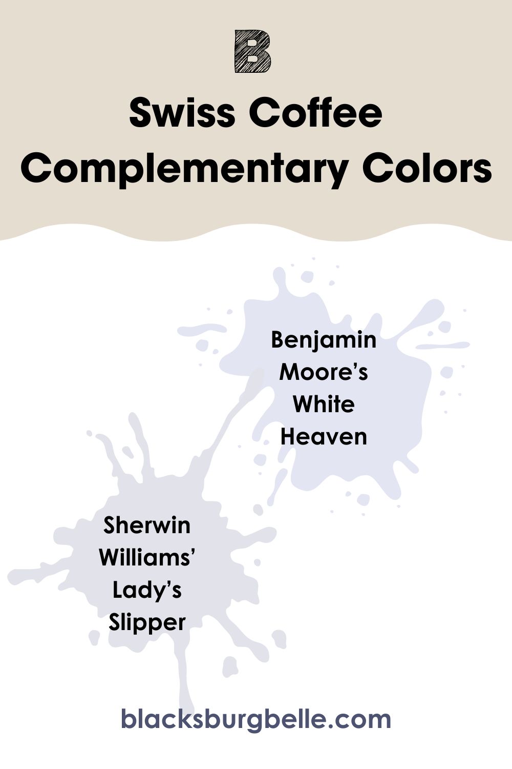 Benjamin Moore Swiss Coffee Complementary Colors