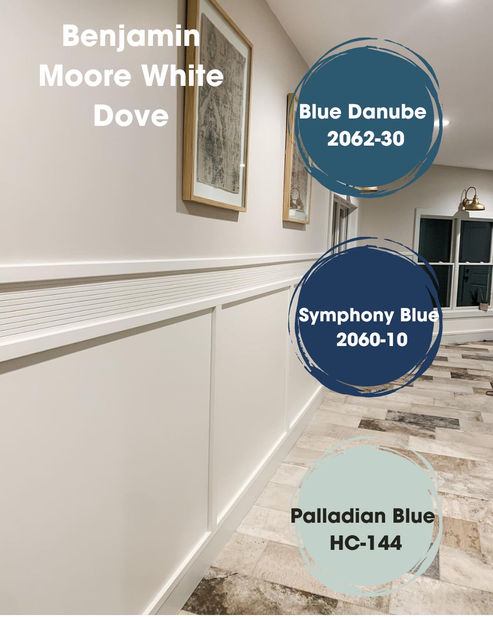 Benjamin Moore White Dove Complementary Colors