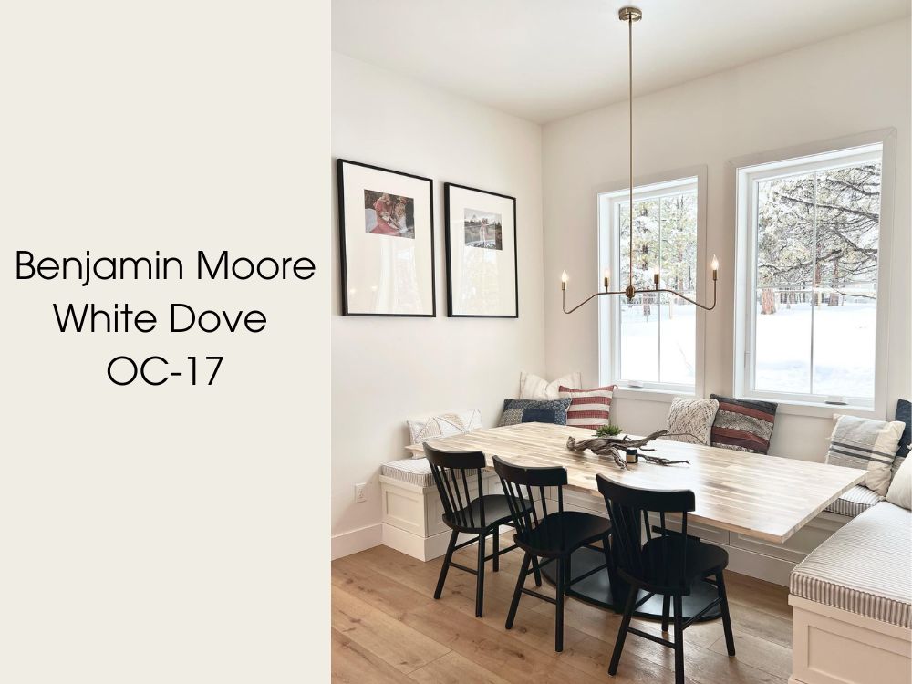 Benjamin Moore White Dove OC-17