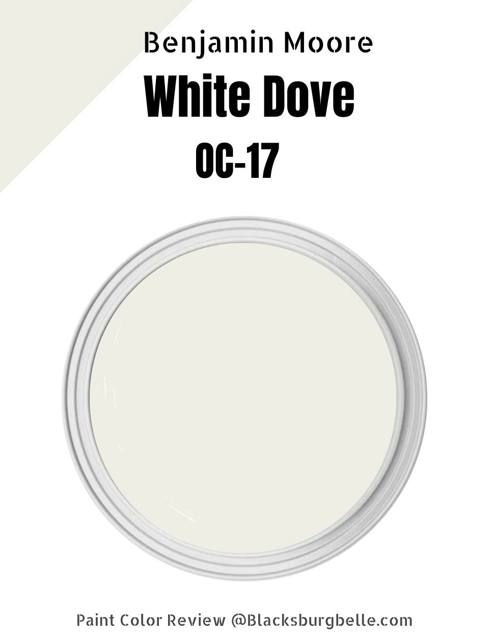 Benjamin Moore White Dove The Right Choice for You
