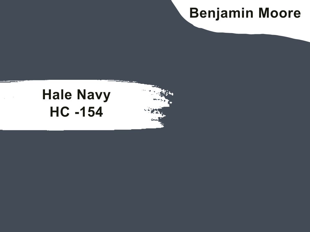 Benjamin Moore’s Hale Navy HC -154