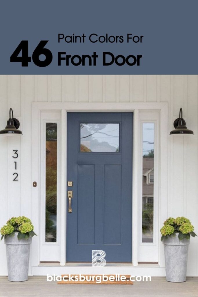 Best Colors To Paint Front Door