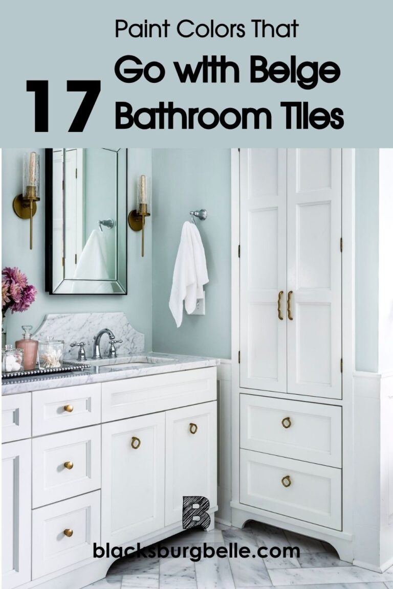 Best Colors that Go with Beige Bathroom Tiles