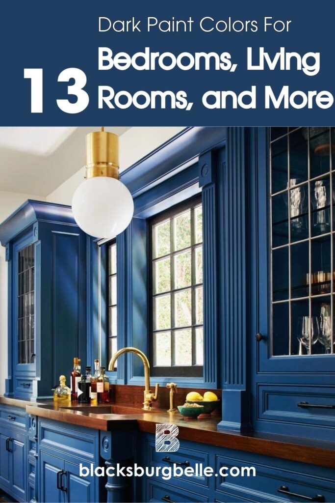 Best Dark Paint Colors for Bedrooms, Living Rooms, and More