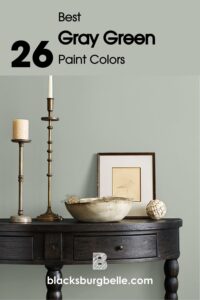 Best Gray Green Paint Colors