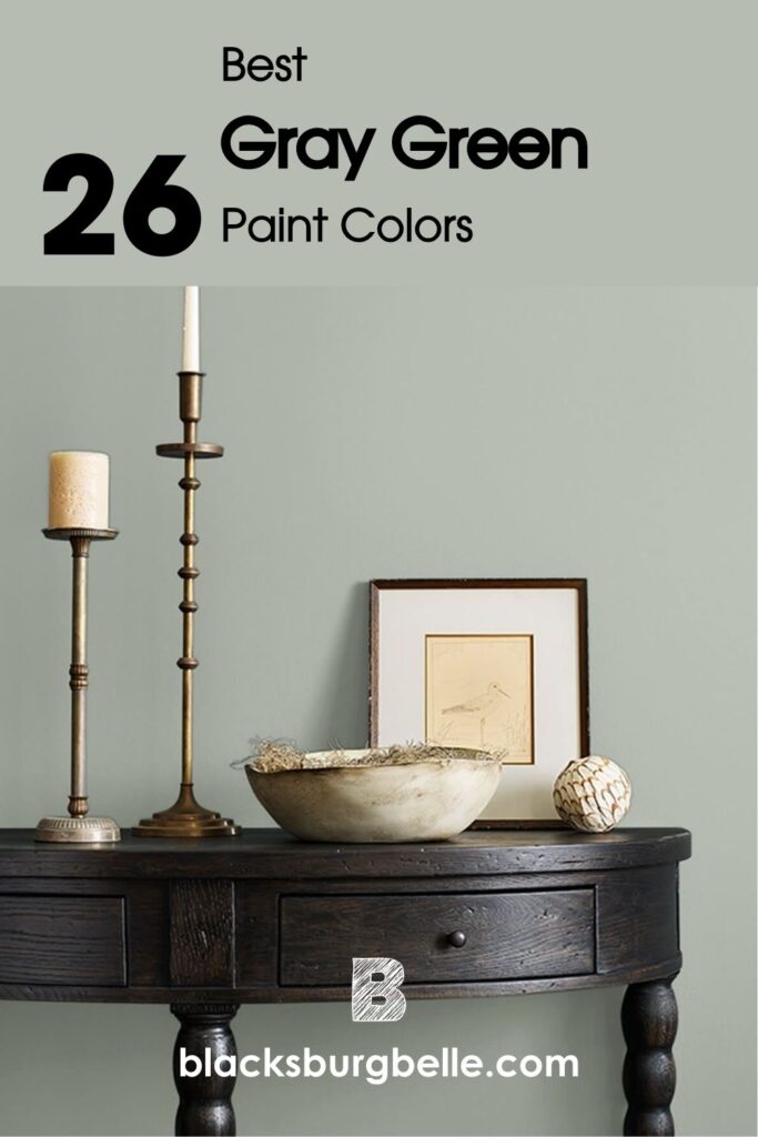 Best Gray Green Paint Colors