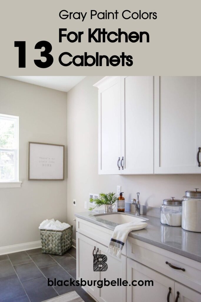 Best Gray Paint Colors for Kitchen Cabinets