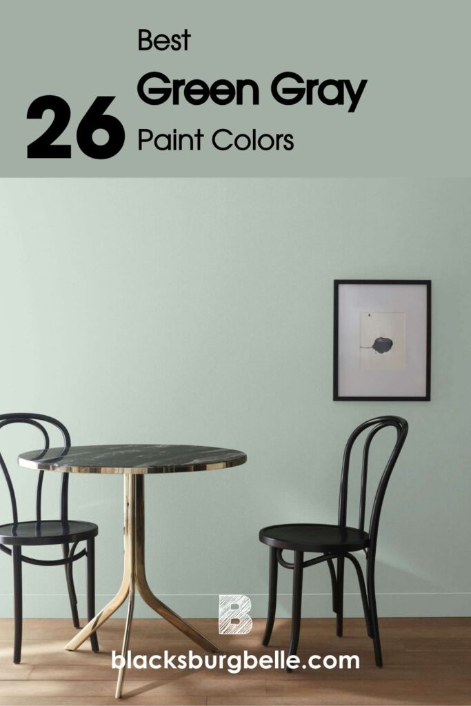 Best Green Gray Paints Colors