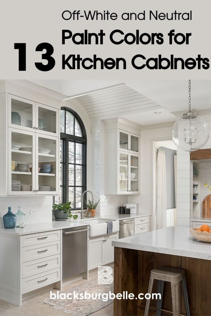Best Off-White and Neutral Paint Colors for Kitchen Cabinets