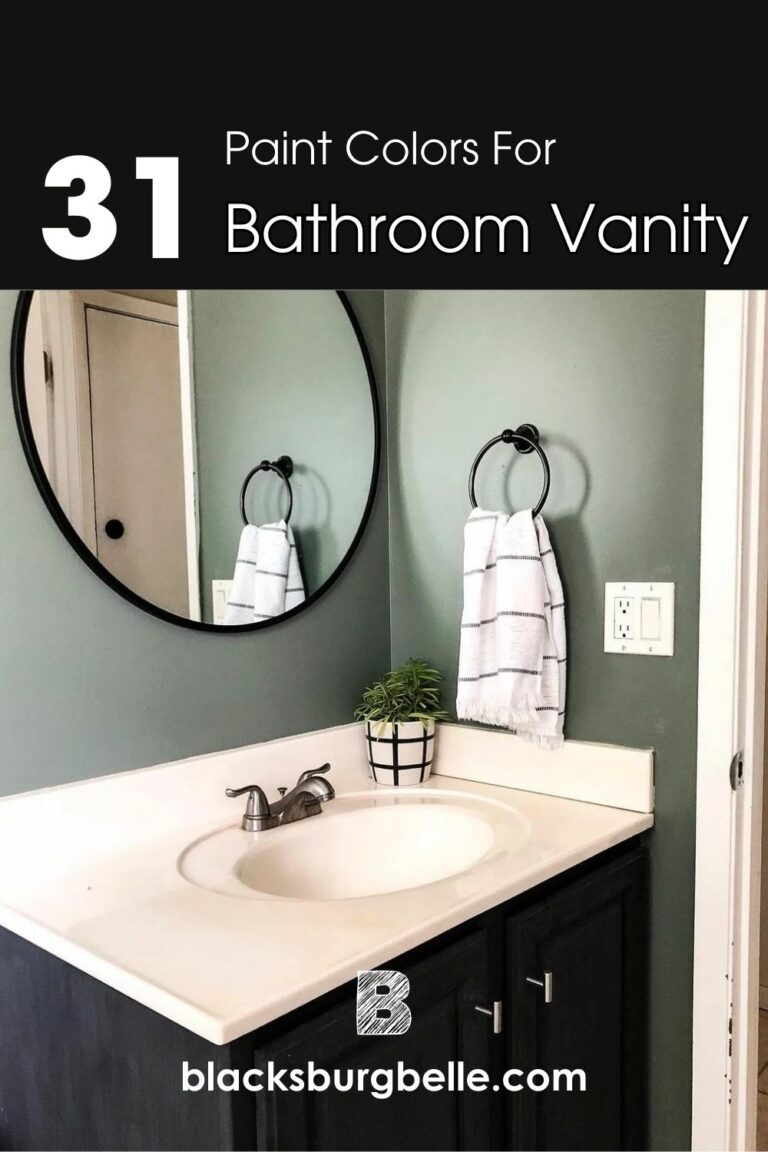 Best Paint Color for Bathroom Vanity