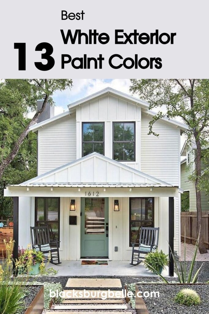 Best White Exterior Paint Colors