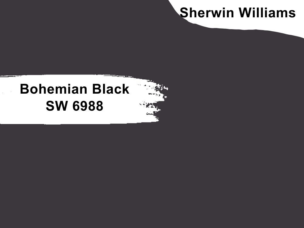 Bohemian Black SW 6988