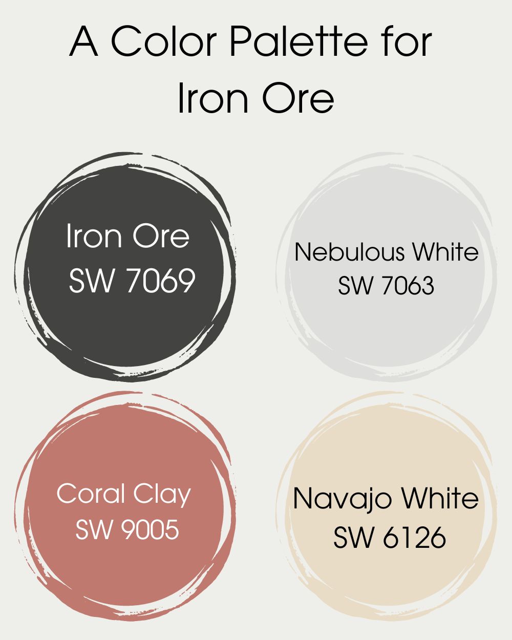Color Palette for Iron Ore