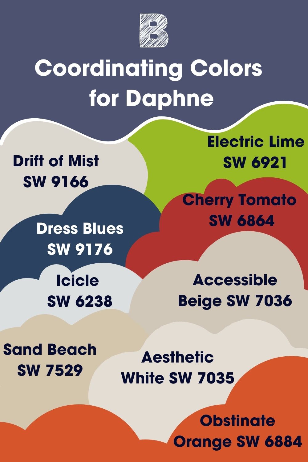 Coordinating Colors for Daphne