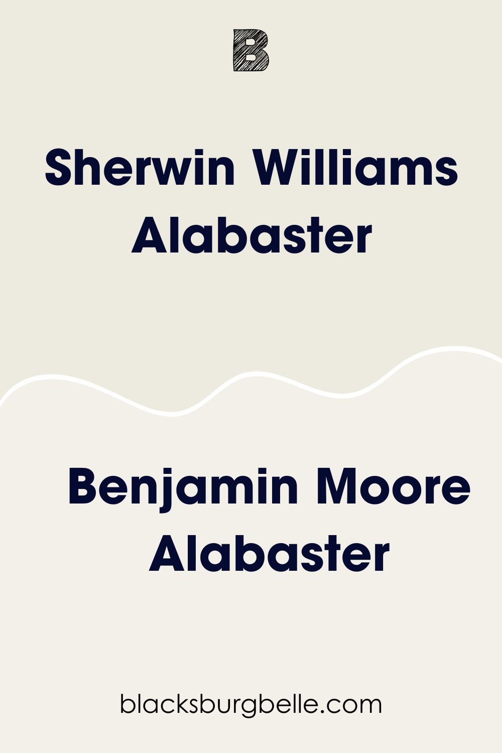 Does Benjamin Moore Have an Equivalent of Sherwin Williams Alabaster