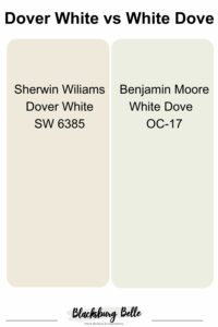 Dover White vs White Dove