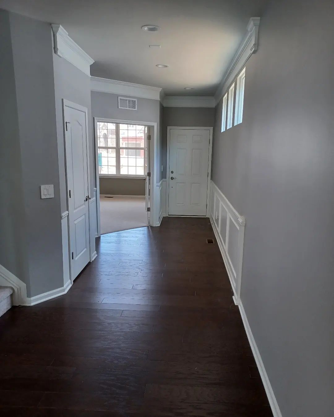 Light French Gray on Interior Walls