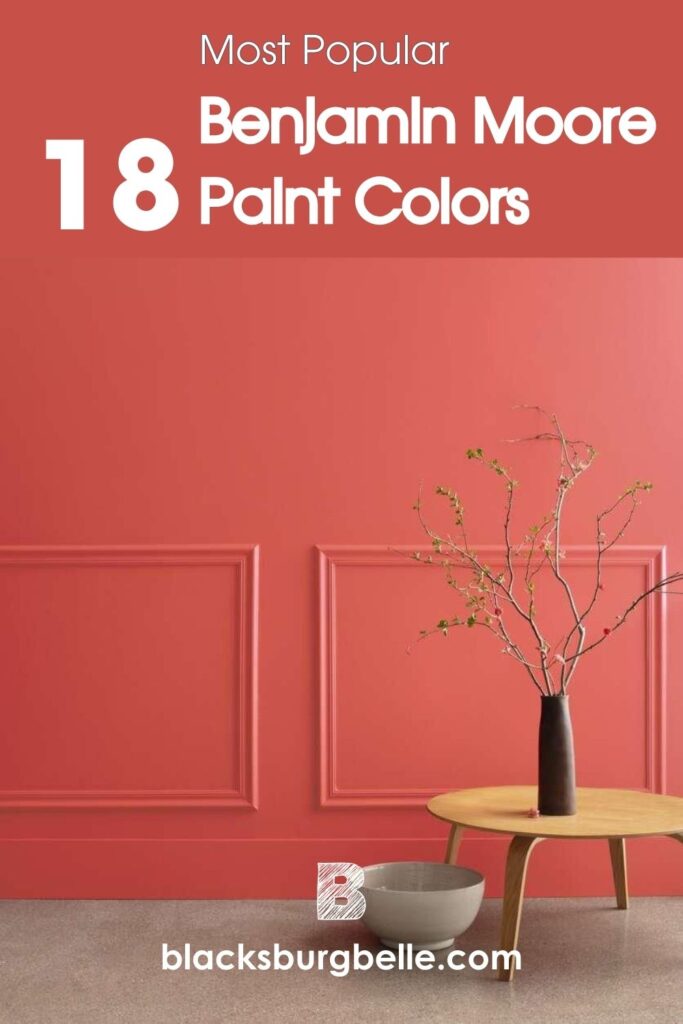 Most Popular Benjamin Moore Paint Colors