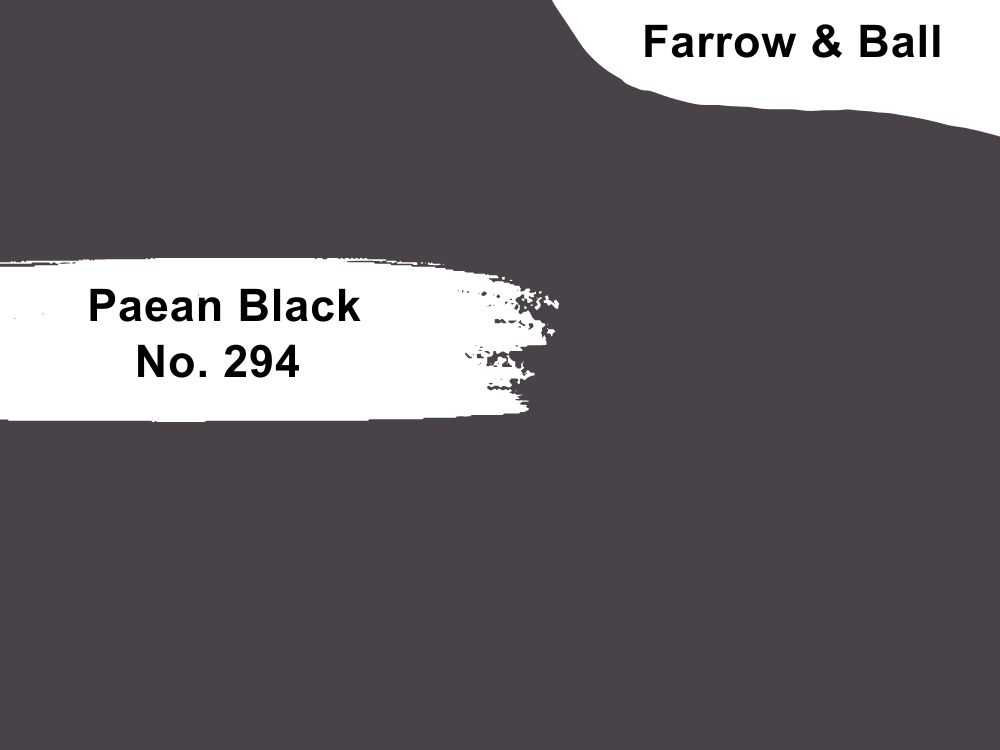 Paean Black No. 294
