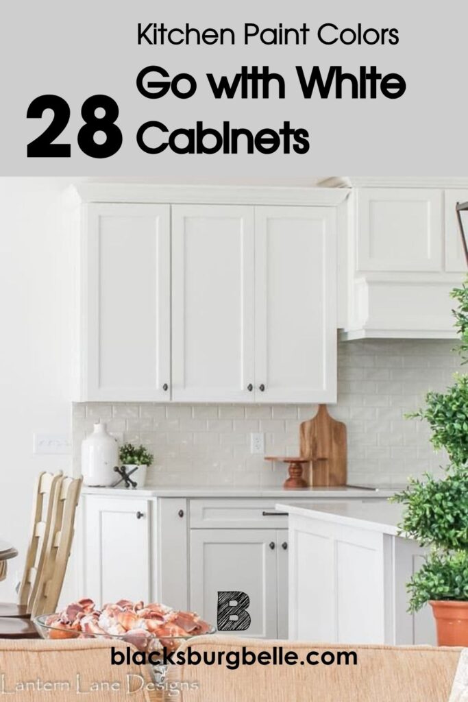 Popular Kitchen Paint Colors to Go with White Cabinets