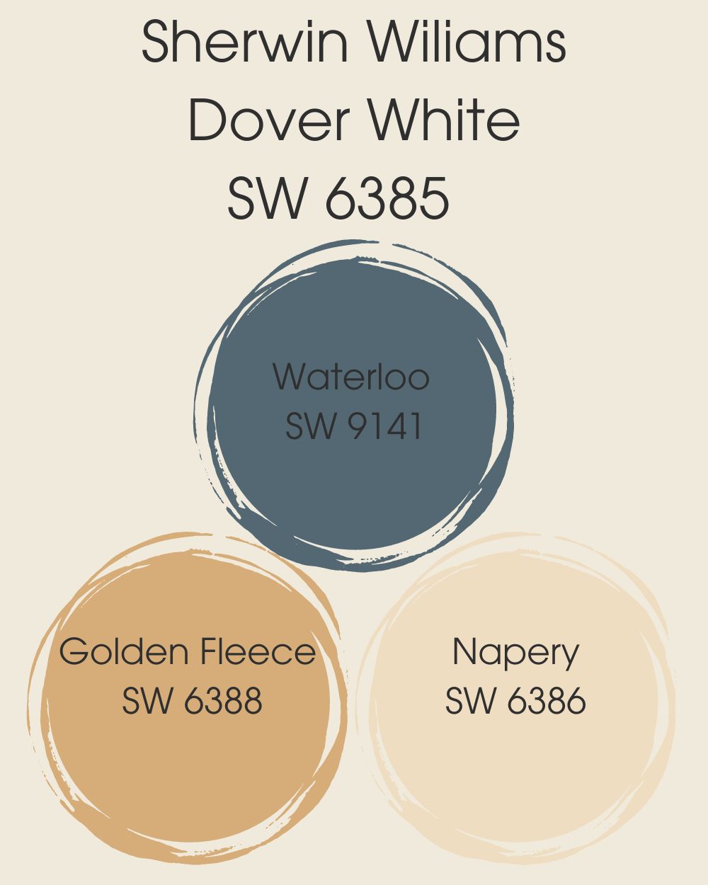 Sherwin Wiliams Dover White SW 6385 