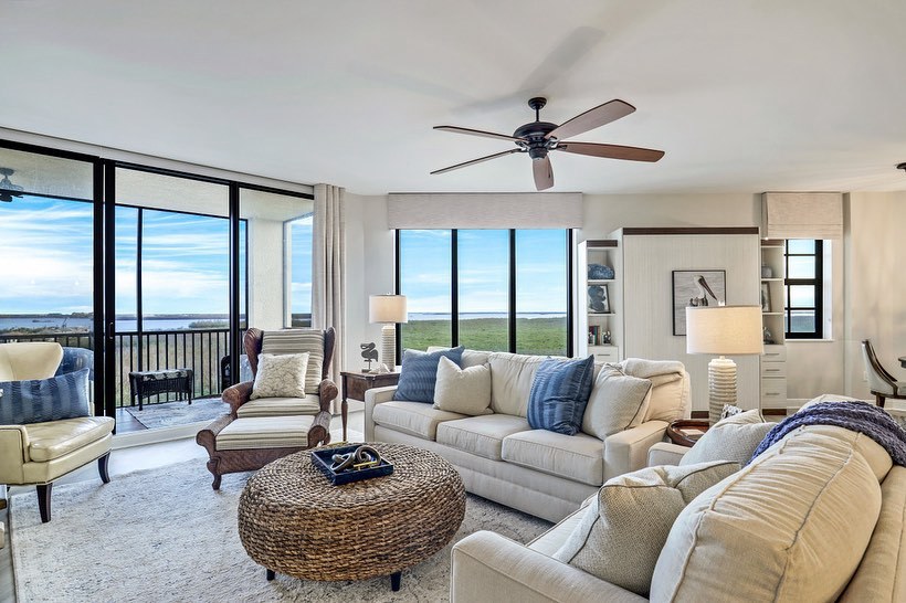 Sherwin Williams Egret White Living Room