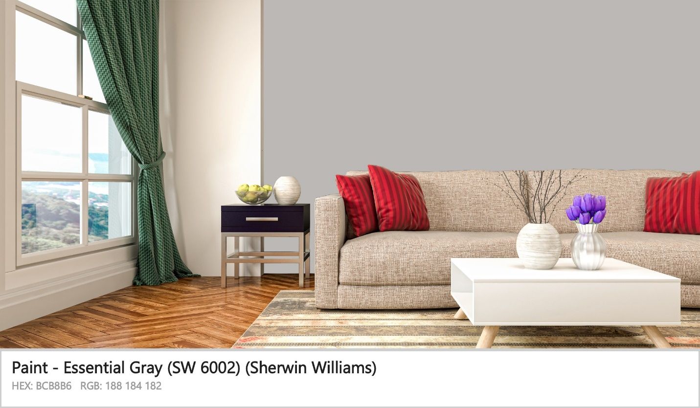 Sherwin Williams Essential Gray (SW 6002) (9)