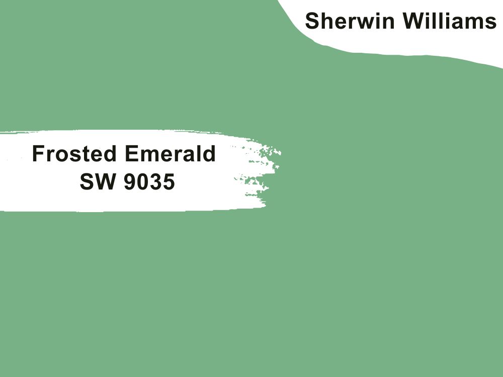 Sherwin Williams Frosted Emerald SW 9035