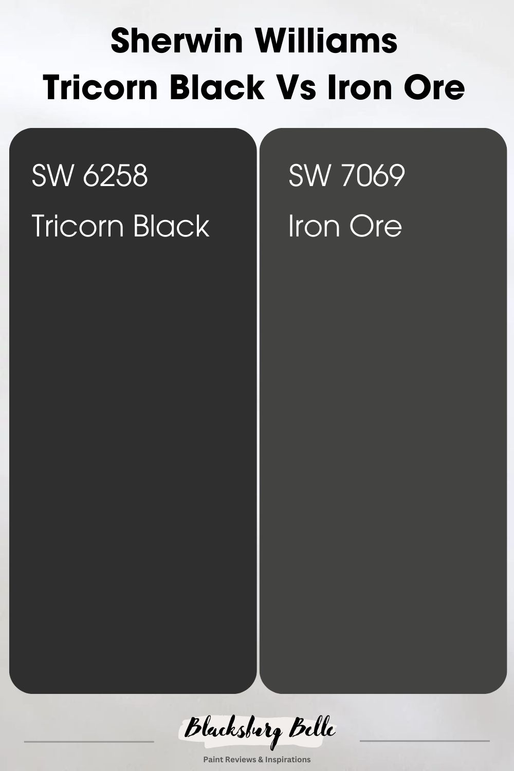 Tricorn Black SW 6258 - Sherwin-Williams