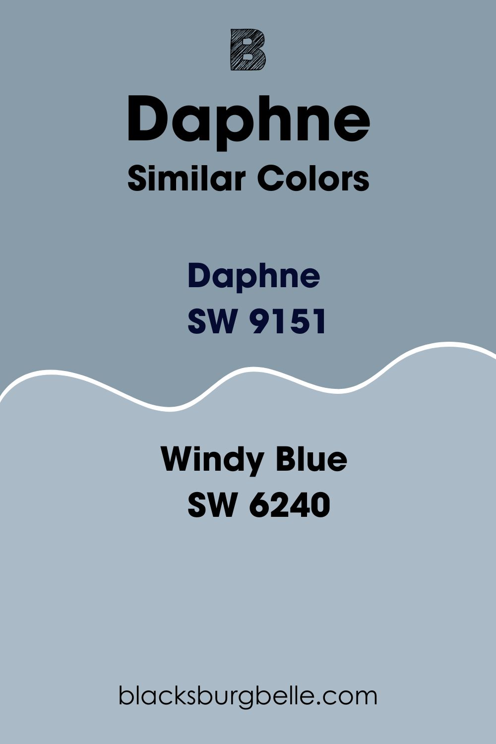 Sherwin Williams Windy Blue (SW 6240)