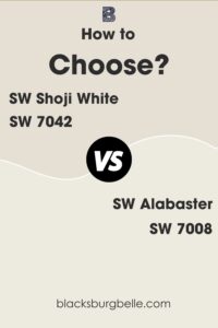 Shoji White Vs Alabaster