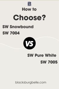 Snowbound Vs Pure White