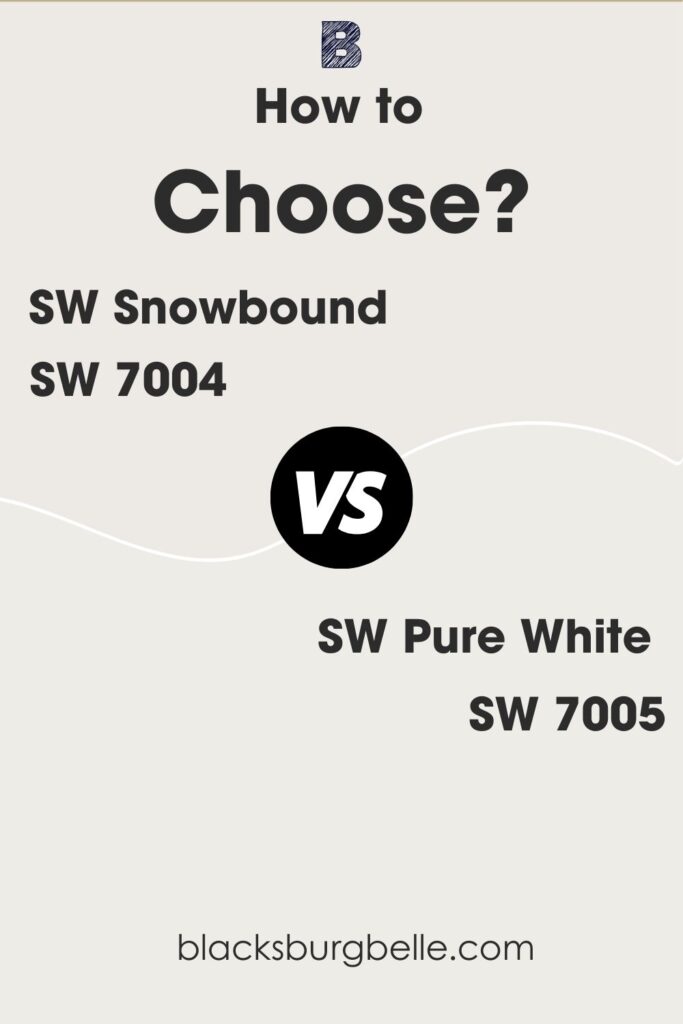 Snowbound Vs Pure White