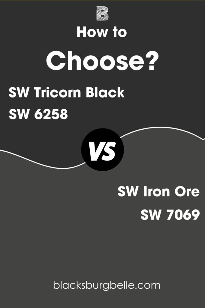 Tricorn Black Vs Iron Ore Iron Ore