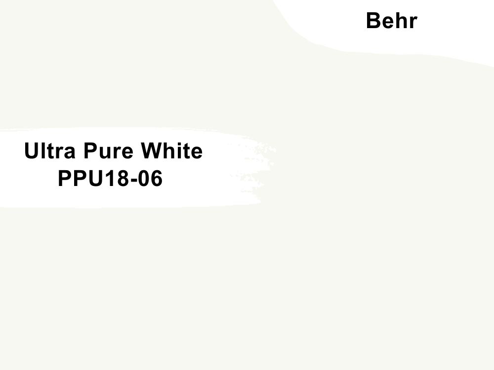 Ultra Pure White PPU18-06